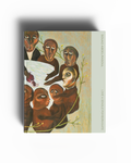 Book cover with artistic depiction of figures and branches on a beige background